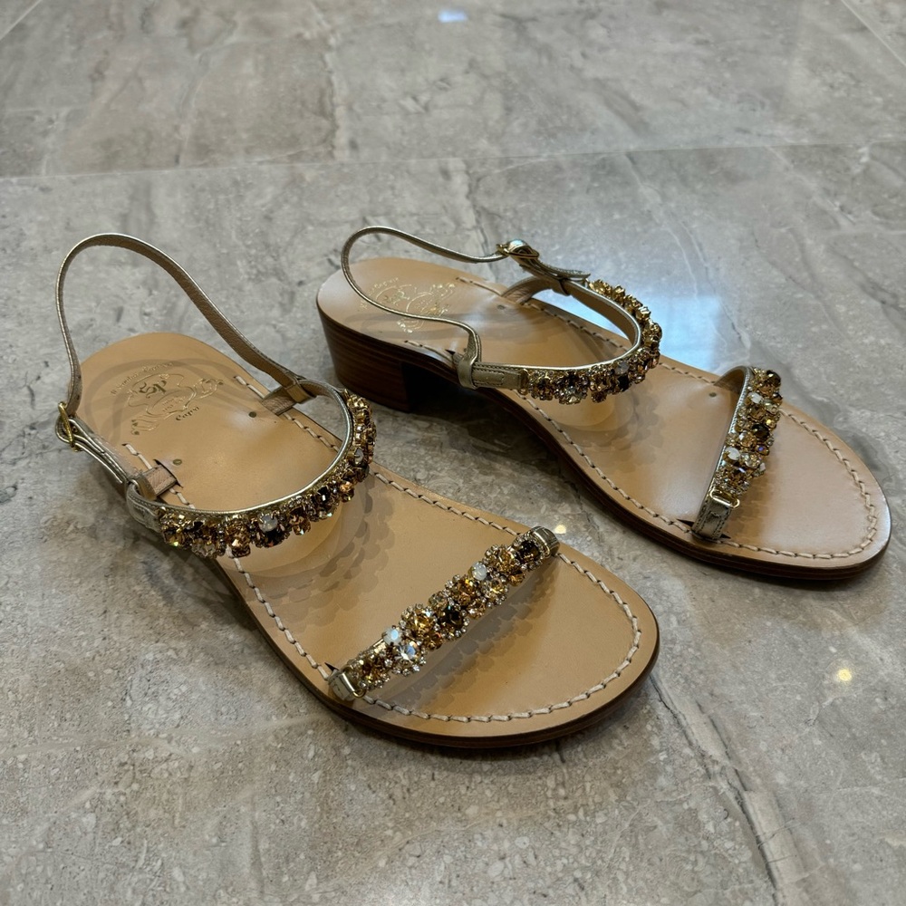 Elegant Gold Sandals